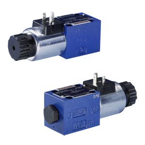 Directional poppet valves, directly operated, with solenoid actuation M-.SED 6