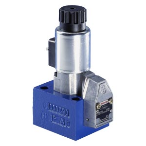 Directional poppet valves, directly operated, with solenoid actuation M-.SEW 6 