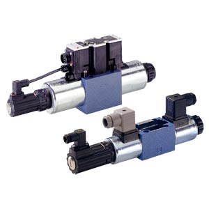 Proportional directional valves, direct operated, with electrical position feedback 4WRE and 4WREE 